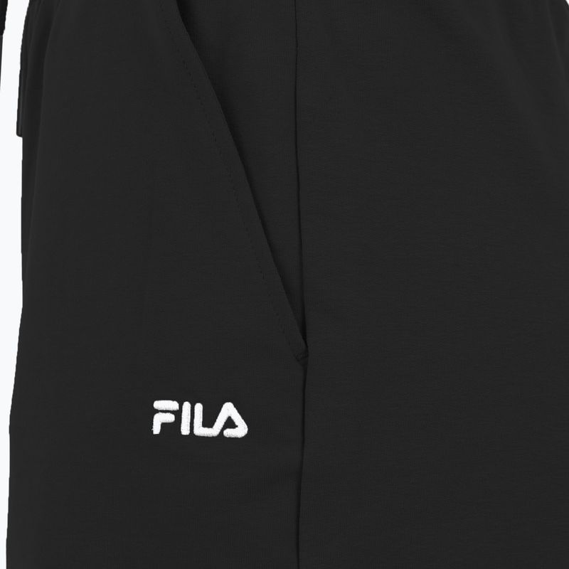 Pantaloni scurți cu talie înaltă pentru femei FILA Brandenburg negru 4