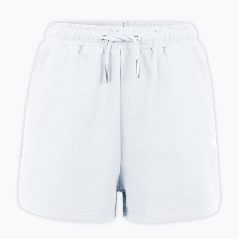 Pantaloni scurți cu talie înaltă FILA Brandenburg pentru femei, alb strălucitor 3