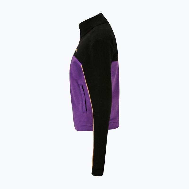 Bluză pentru femei FILA Bruckberg Track black royal purple iced coffe