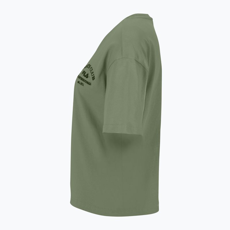 Tricou pentru femei  FILA Boms Loose Fit oil green 3