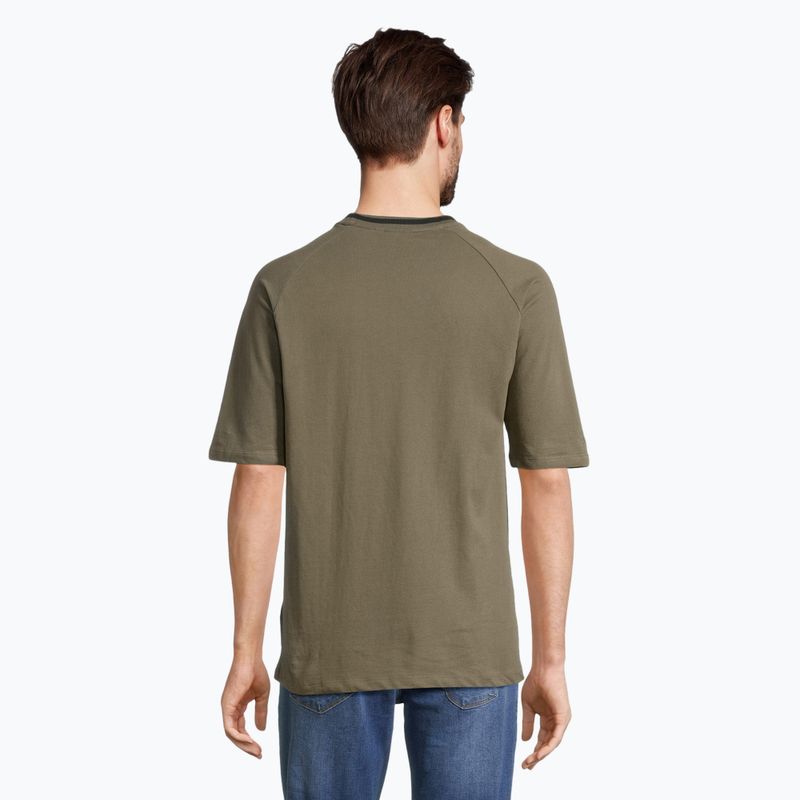 Tricou pentru bărbați FILA Biloxi olive night 3