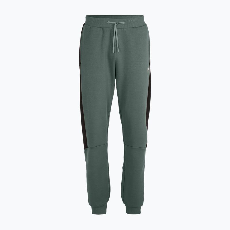 Pantaloni pentru bărbați FILA Rouvroy Dark Forest/Negru