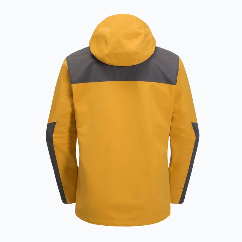 Geacă 3în1 pentru bărbați Jack Wolfskin Jasper 2L curry 7