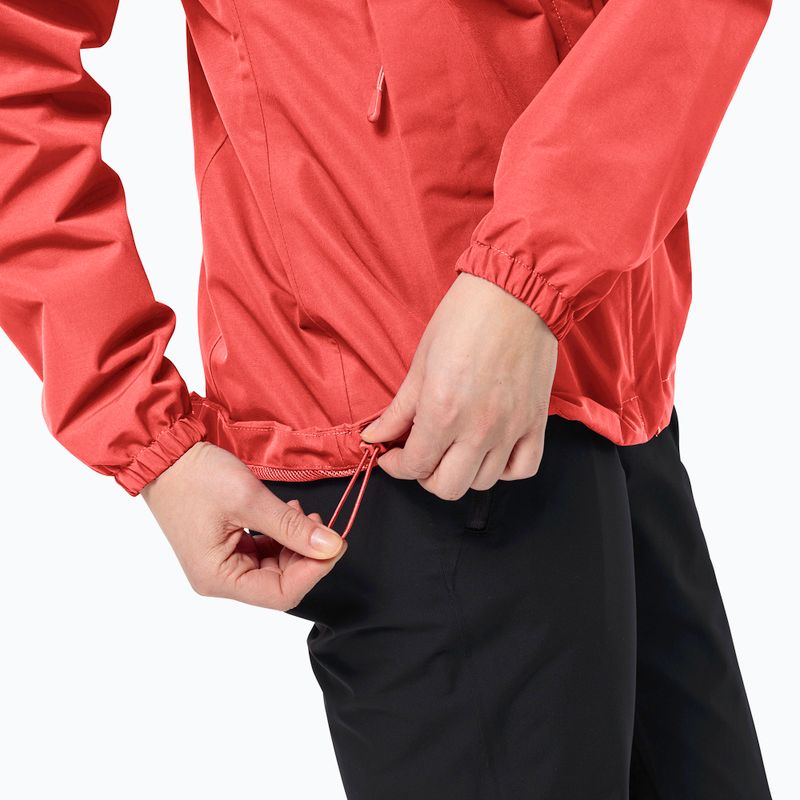 Jachetă de ploaie pentru femei  Jack Wolfskin Stormy Point 2L vibrant red 6