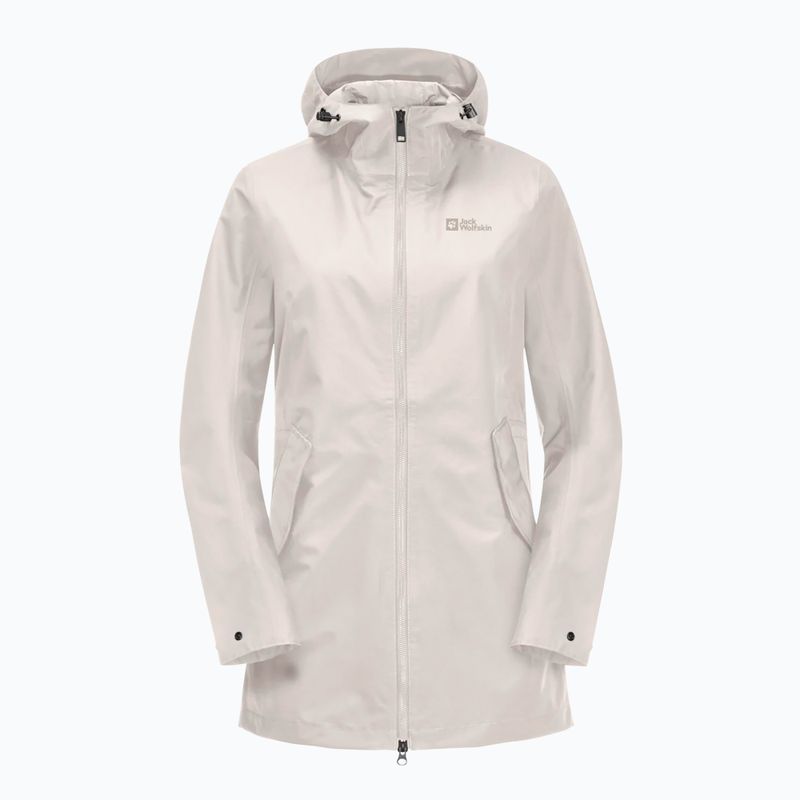 Palton de ploaie pentru femei Jack Wolfskin Dakar Parka sea shell 6