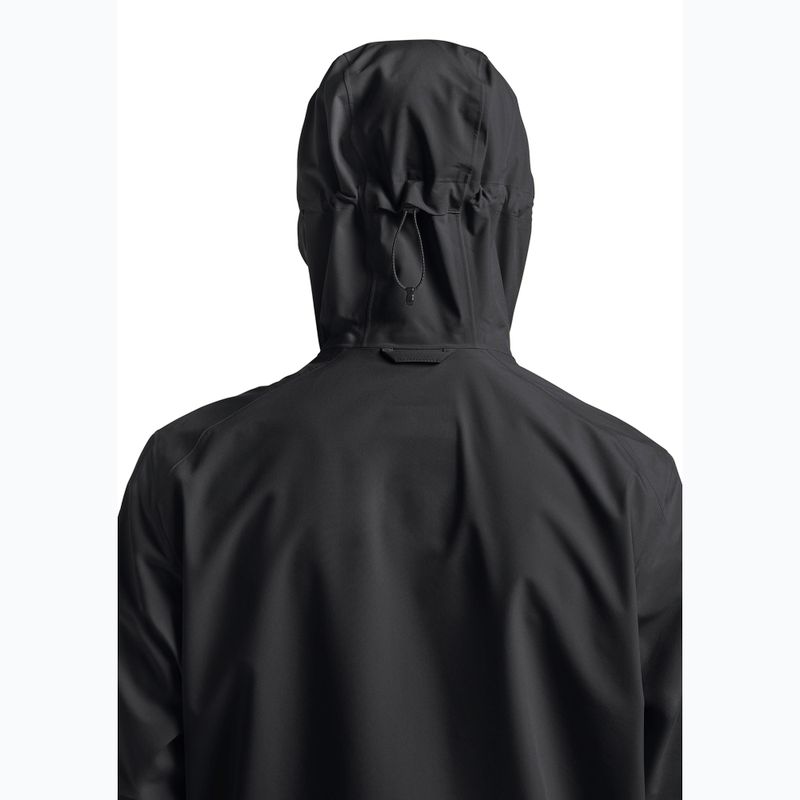 Geacă de ploaie pentru bărbați Jack Wolfskin Highest Peak 3L black 6