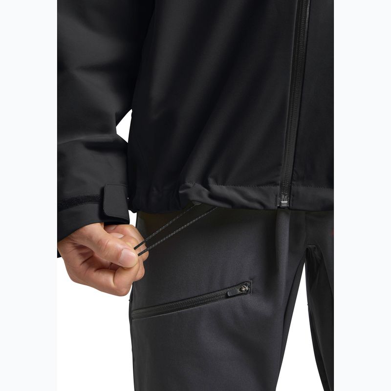 Geacă de ploaie pentru bărbați Jack Wolfskin Highest Peak 3L black 10