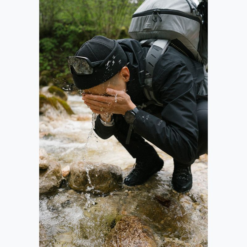 Geacă de ploaie pentru bărbați Jack Wolfskin Highest Peak 3L black 20