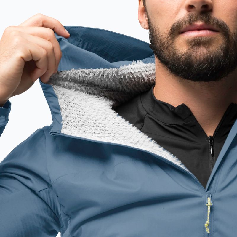 Geacă hibrid pentru bărbați Jack Wolfskin Prelight Alpha elemental blue 3