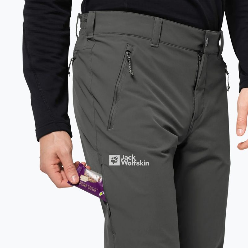 Pantaloni softshell pentru bărbați Jack Wolfskin Activate Xt salte 3