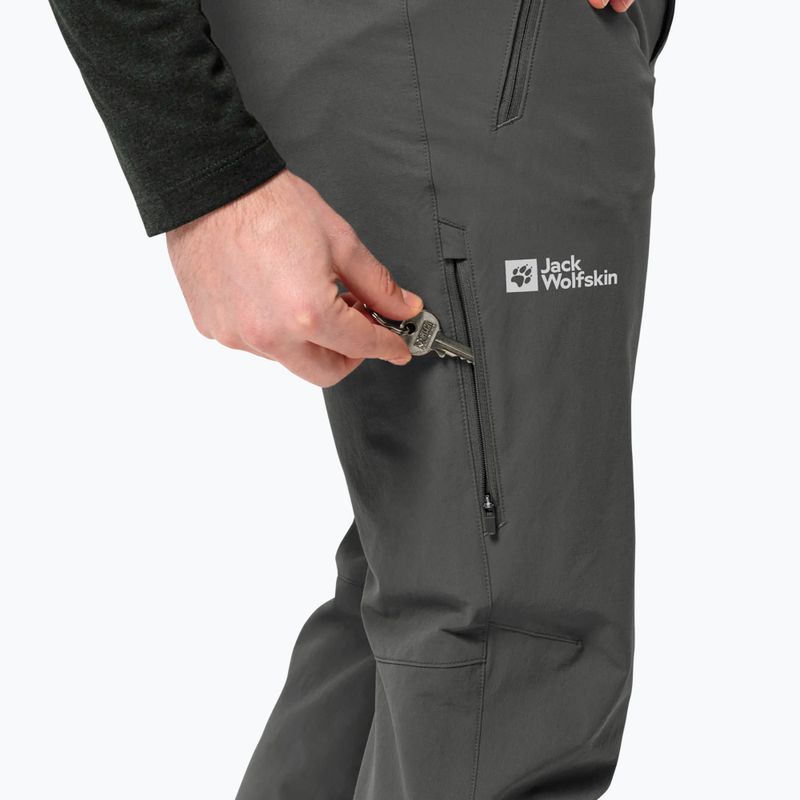 Pantaloni softshell pentru bărbați Jack Wolfskin Activate Xt salte 6