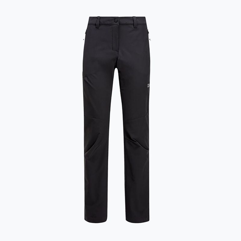 Pantaloni softshell pentru feme Jack Wolfskin Holdsteig black 7