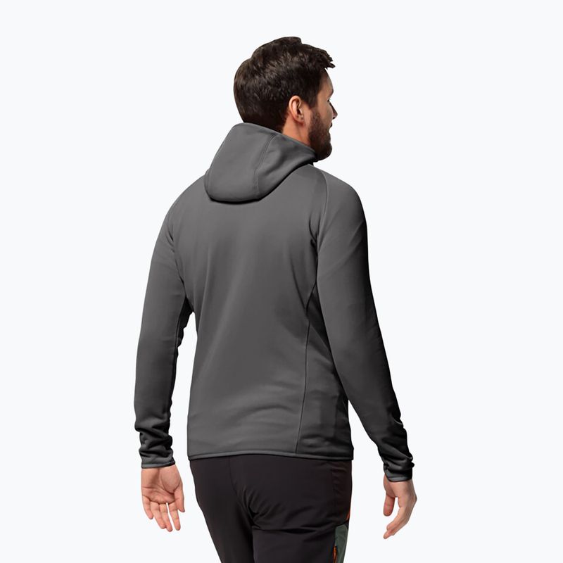 Hanorac pentru bărbați Jack Wolfskin Baiselberg Hooded Fz 2