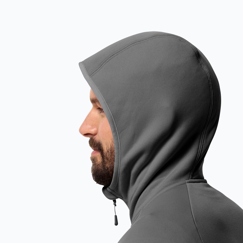 Hanorac pentru bărbați Jack Wolfskin Baiselberg Hooded Fz 3
