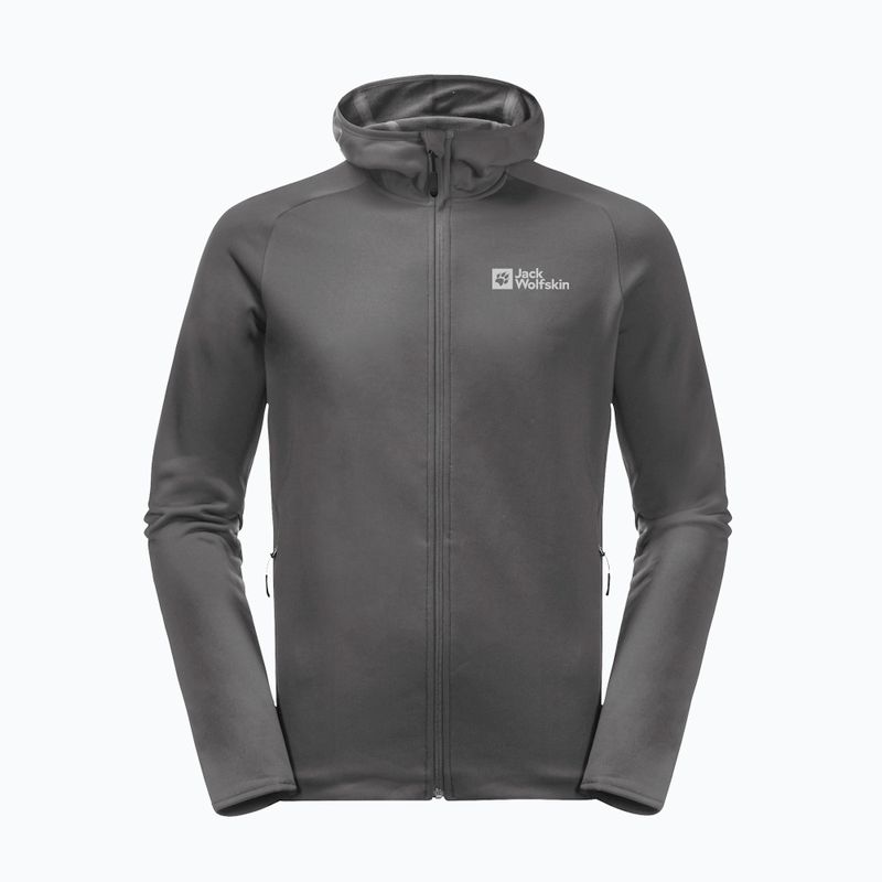 Hanorac pentru bărbați Jack Wolfskin Baiselberg Hooded Fz 5