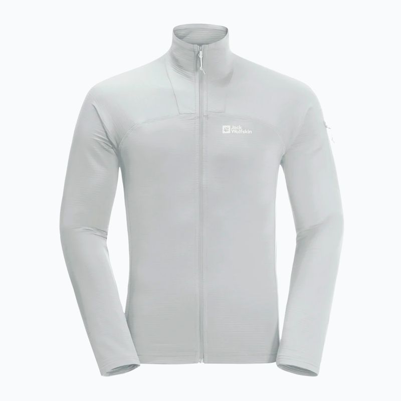 Bluză de antrenamnet pentru bărbați Jack Wolfskin Prelight FZ cool grey 5