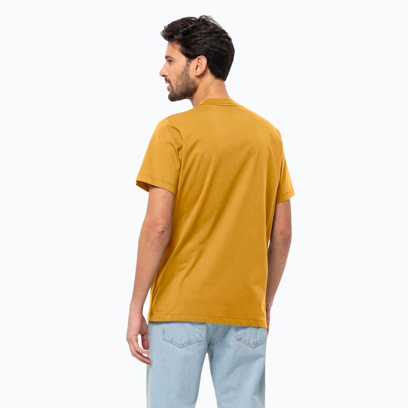 Tricou pentru bărbați Jack Wolfskin Essential curry 2