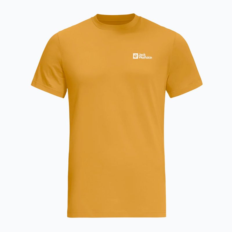 Tricou pentru bărbați Jack Wolfskin Essential curry 3