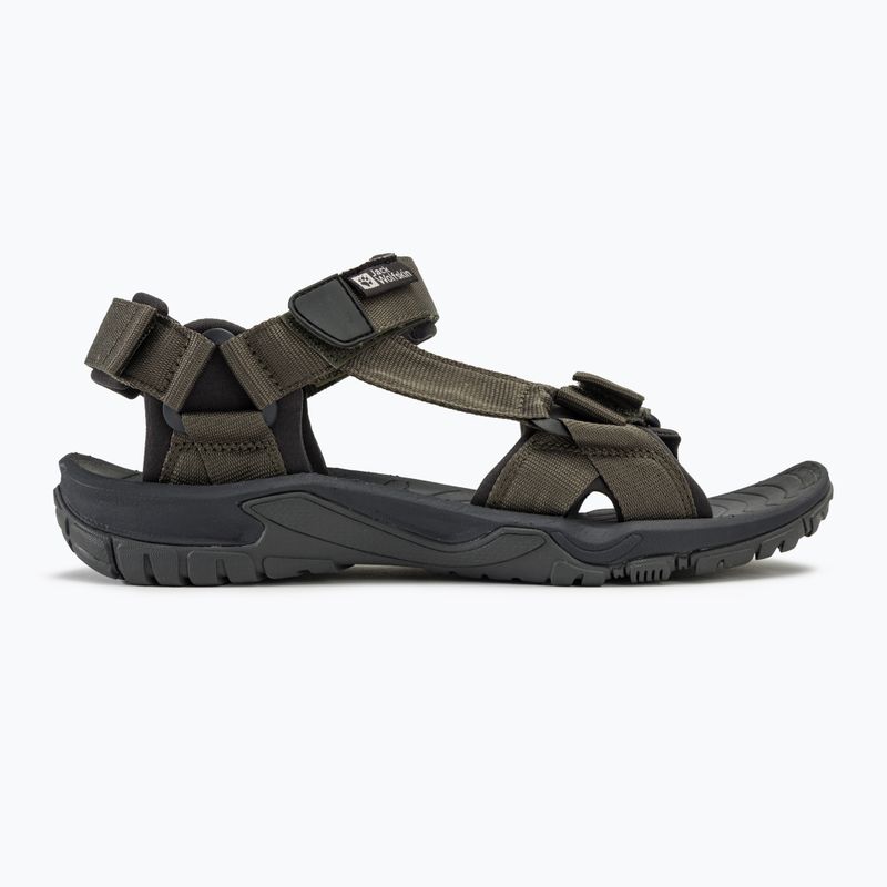 Sandale pentru bărbați Jack Wolfskin Lakewood Ride island moss 2