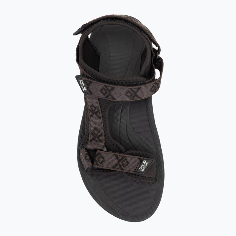 Sandale pentru femei Jack Wolfskin Wave Breaker black 5