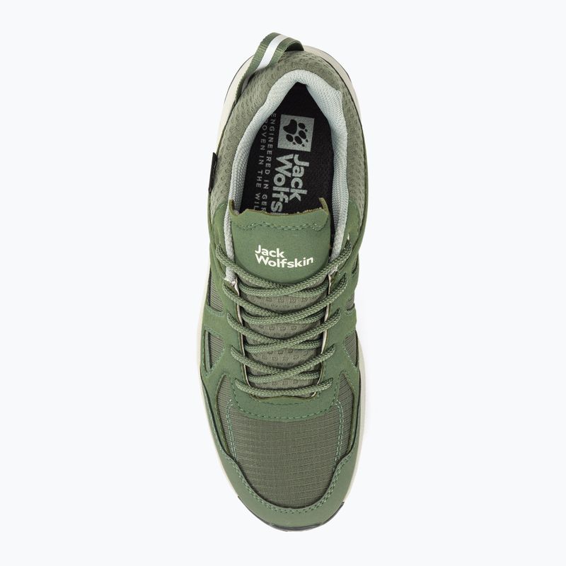 Încălțăminte de trekking pentru femei Jack Wolfskin Woodland 2 Texapore hedge green 6