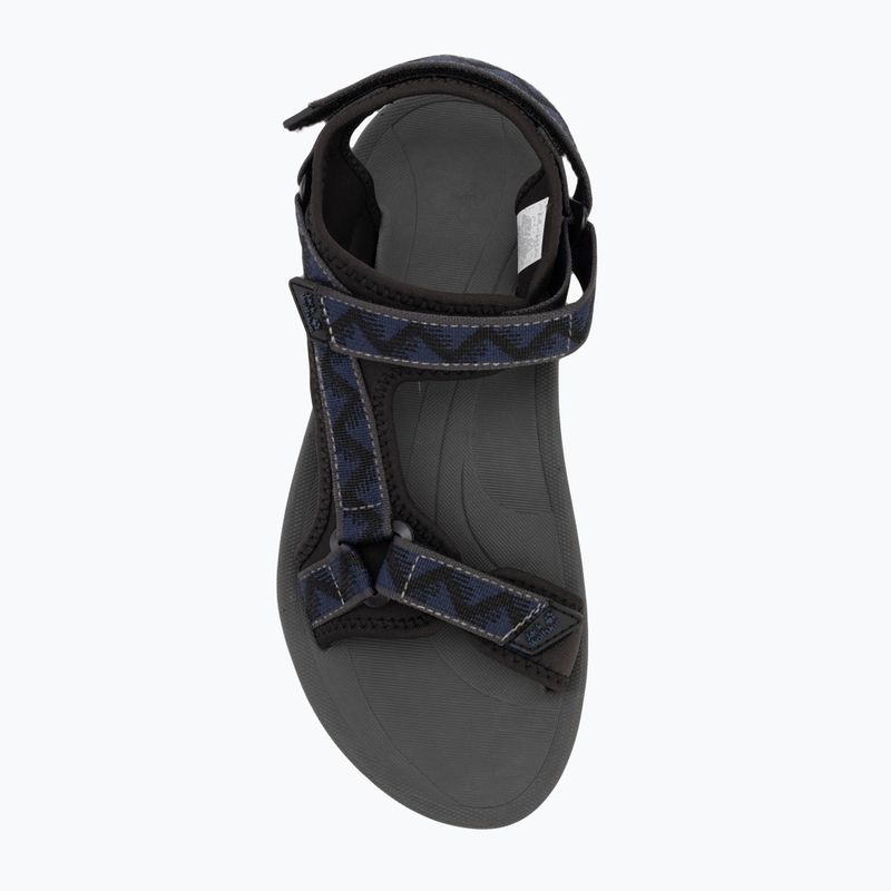 Sandale pentru bărbați Jack Wolfskin Wave Breaker black midnight blue 5