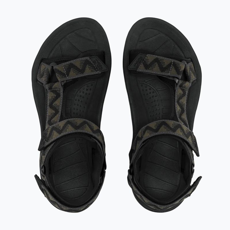 Sandale pentru bărbați Jack Wolfskin Wave Breaker black island moss 12