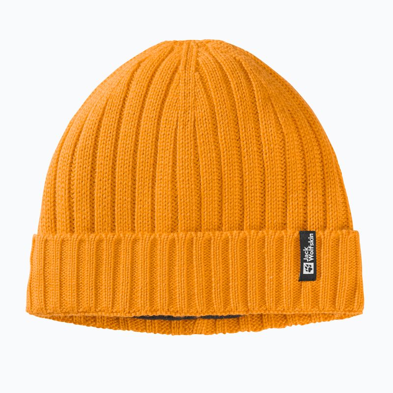 Căciulă de iarnă Jack Wolfskin Rib Knit safflower