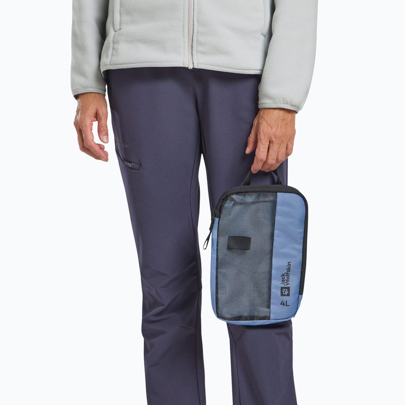 Organizator turistic Jack Wolfskin Compression Cube 4 l elemental blue 7