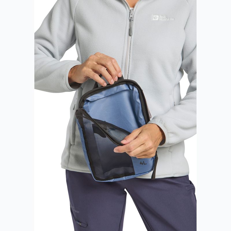 Organizator turistic Jack Wolfskin Compression Cube 4 l elemental blue 10