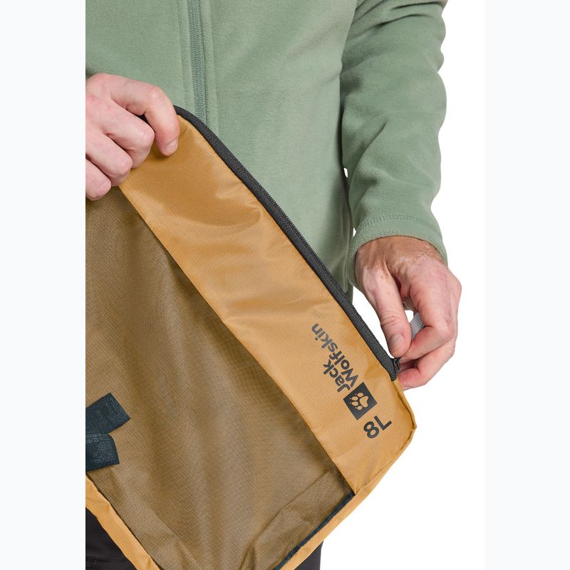 Organizator turistic Jack Wolfskin Compression Cube 8 l salted carmel 10