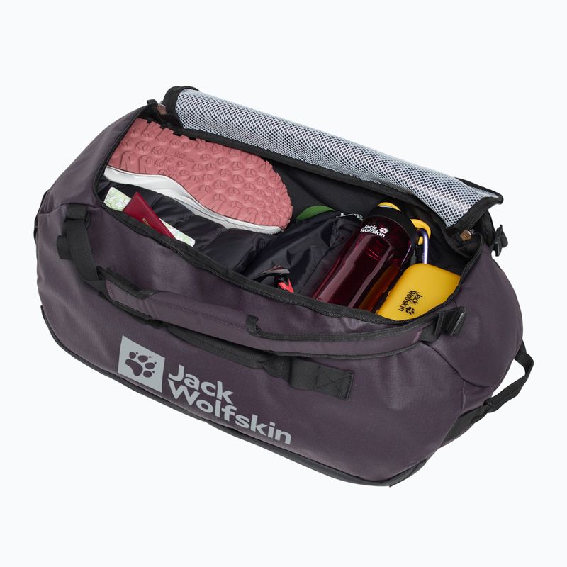 Geantă de călătorie Jack Wolfskin All-In Duffle 45 l midnight plum 5