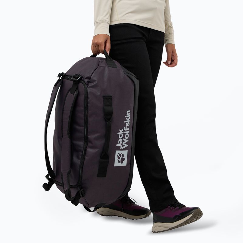 Geantă de călătorie Jack Wolfskin All-In Duffle 45 l midnight plum 10