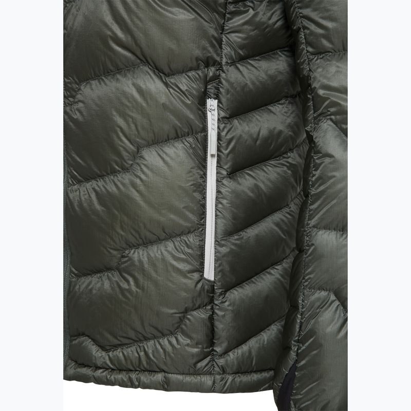 Geacă de puf pentru bărbați  Jack Wolfskin Alpspitze Down Hoody slate green 11