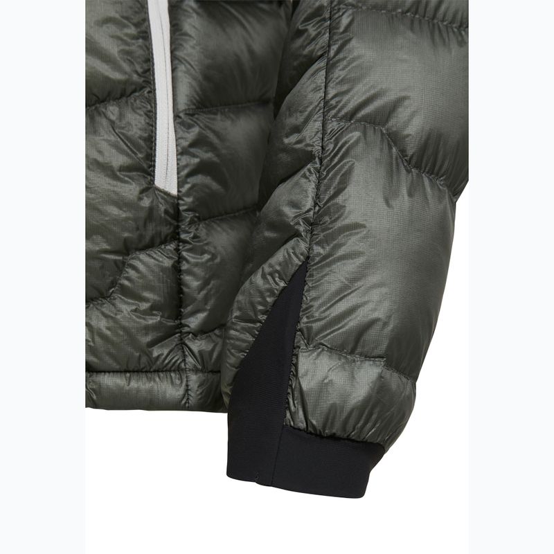 Geacă de puf pentru bărbați  Jack Wolfskin Alpspitze Down Hoody slate green 12