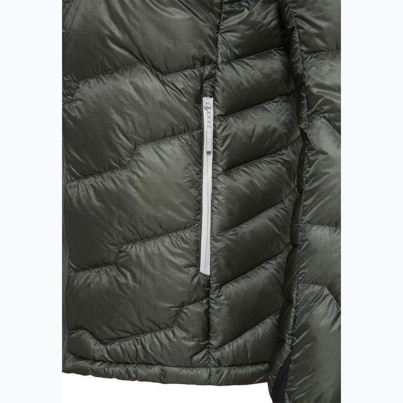 Geacă de puf pentru bărbați  Jack Wolfskin Alpspitze Down Hoody slate green 13