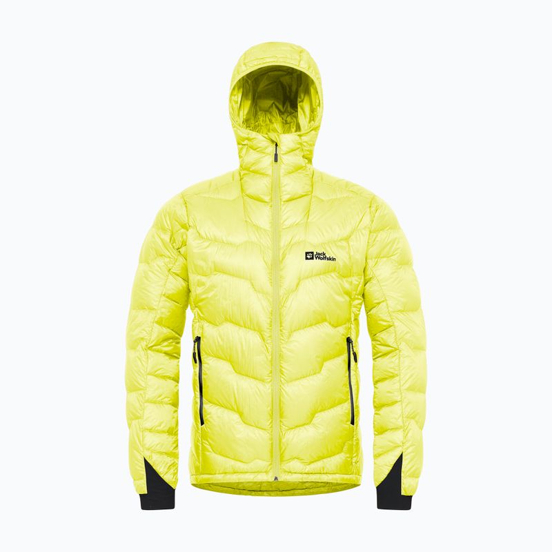 Geacă de puf pentru bărbați Jack Wolfskin Alpspitze Down Hoody firefly 8