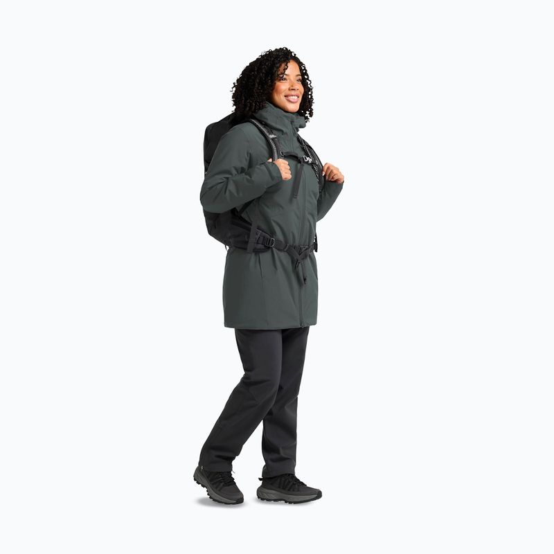 Geacă de ploaie pentru femei Jack Wolfskin Heidelstein Ins slate green 2