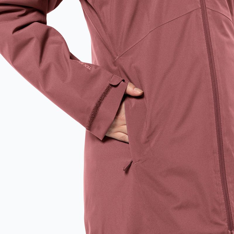 Geacă de iarnă pentru femei Jack Wolfskin Heidelstein Ins red ochre 6