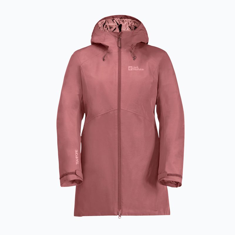 Geacă de iarnă pentru femei Jack Wolfskin Heidelstein Ins red ochre 7