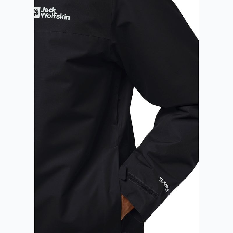 Geacă 3în1 pentru bărbați Jack Wolfskin Jasper 3In1 black 9