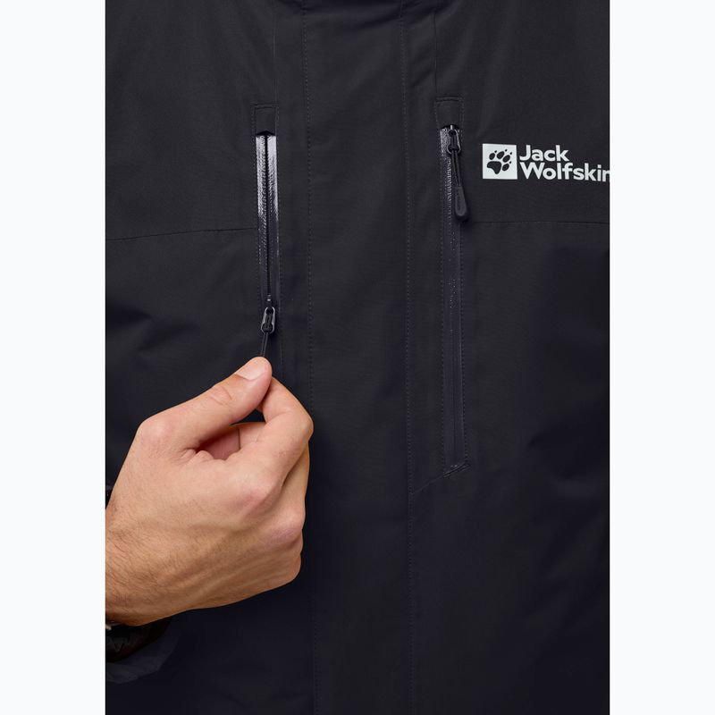 Geacă 3în1 pentru bărbați Jack Wolfskin Jasper 3In1 black 14