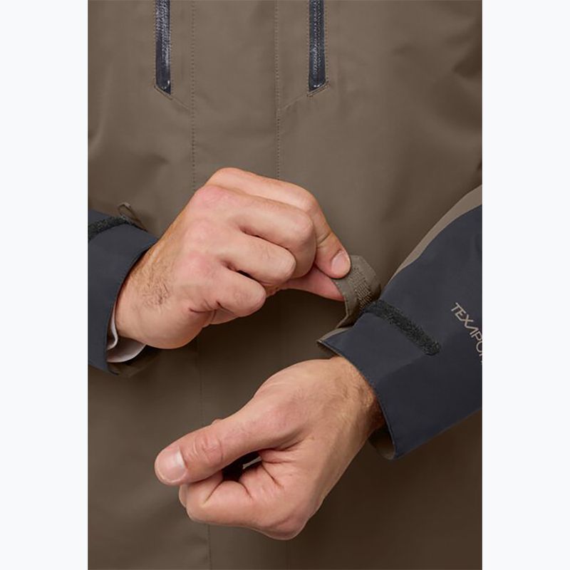 Jachetă 3w1 pentru bărbați  Jack Wolfskin Jasper 3In1 cold coffee 10