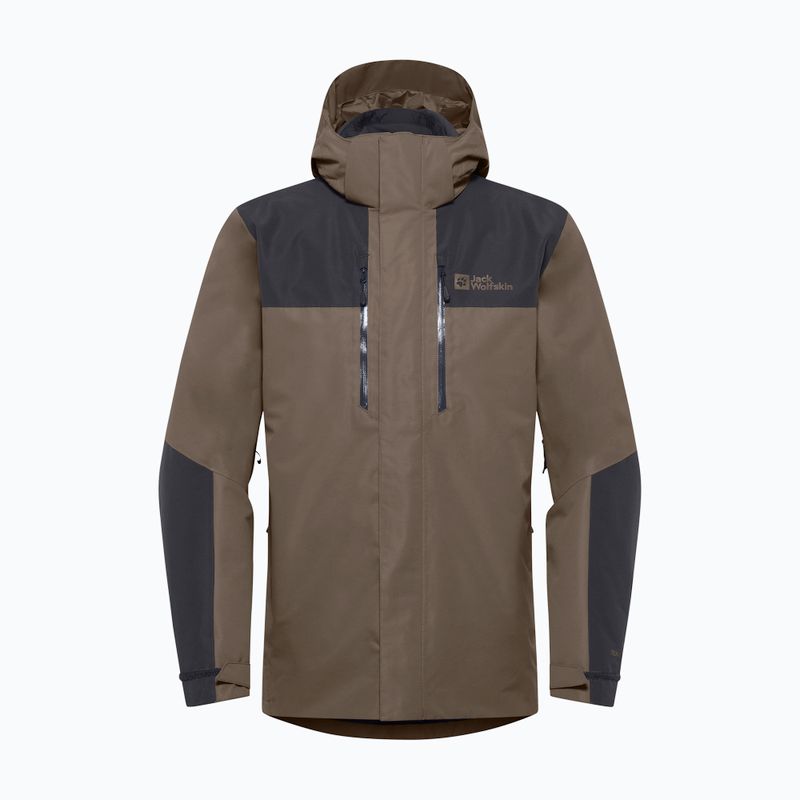 Jachetă 3w1 pentru bărbați  Jack Wolfskin Jasper 3In1 cold coffee 17