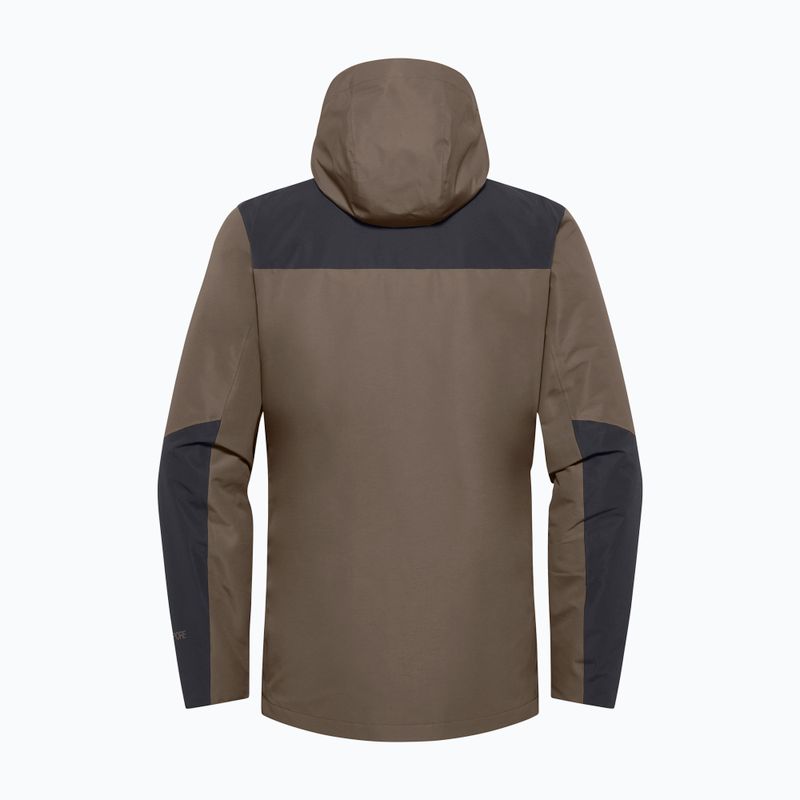 Jachetă 3w1 pentru bărbați  Jack Wolfskin Jasper 3In1 cold coffee 19