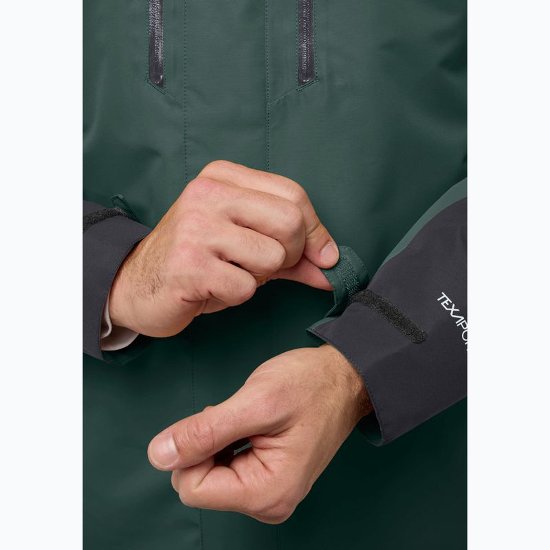 Jachetă 3w1 pentru bărbați Jack Wolfskin Jasper 3In1 black olive 11