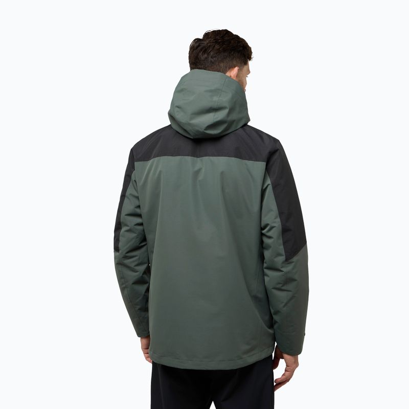 Jachetă 3w1 pentru bărbați  Jack Wolfskin Romberg 3In1 slate green 3
