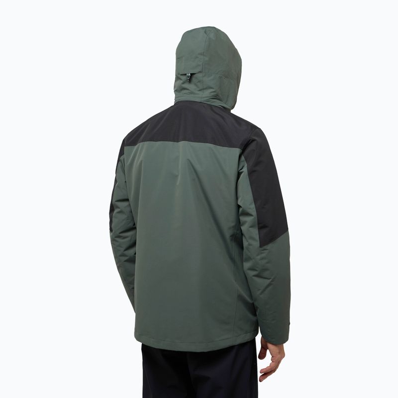 Jachetă 3w1 pentru bărbați  Jack Wolfskin Romberg 3In1 slate green 4