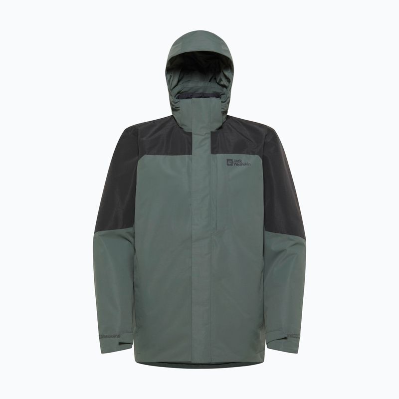 Jachetă 3w1 pentru bărbați  Jack Wolfskin Romberg 3In1 slate green 18
