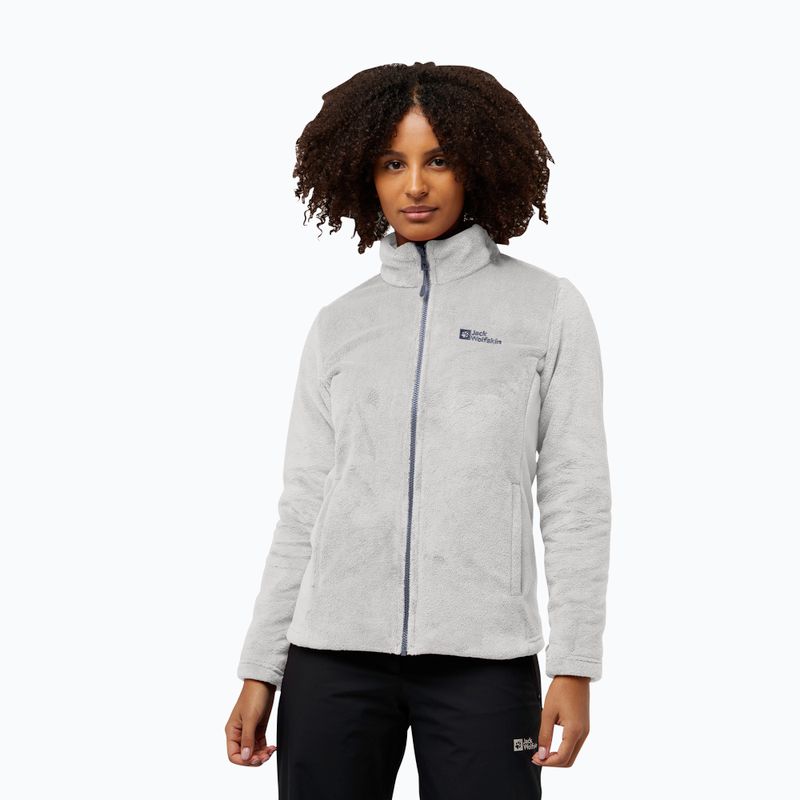 Hanorac pentru femei Jack Wolfskin Rotwand 3In1 graphite 4